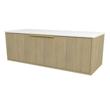 Elwood Dockland 1200mm Artic White Wall Hung Single Vanity Unit